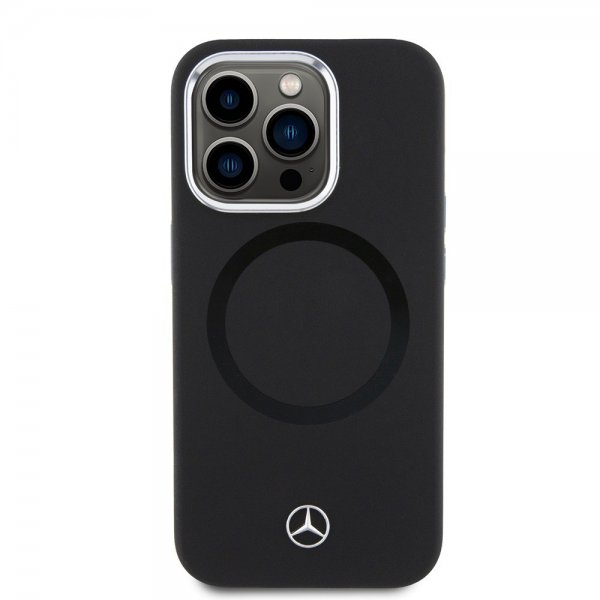 Mercedes Benz iPhone 15 Pro Skal Bicolor MagSafe Svart