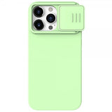 Nillkin iPhone 15 Pro Skal CamShield Silky Ljusgrön