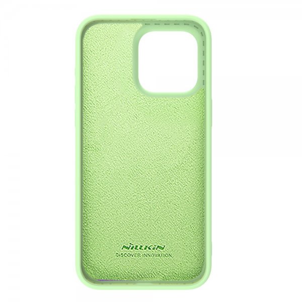 Nillkin iPhone 15 Pro Skal CamShield Silky MagSafe Ljusgrön