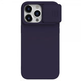 Nillkin iPhone 15 Pro Skal CamShield Silky Mörklila