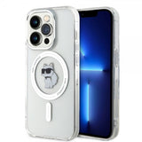 Karl Lagerfeld iPhone 15 Pro Skal Choupette MagSafe Transparent