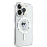 Karl Lagerfeld iPhone 15 Pro Skal Choupette MagSafe Transparent