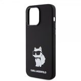 Karl Lagerfeld iPhone 15 Pro Skal Choupette NFT Svart