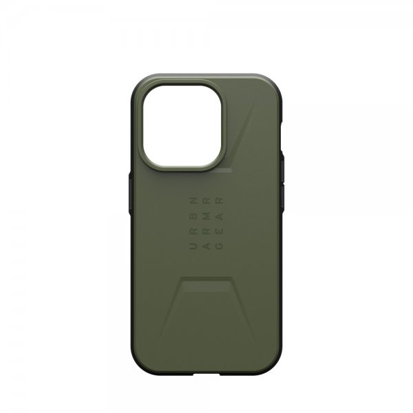 Urban Armor Gear (UAG) iPhone 15 Pro Skal Civilian MagSafe Olive Drab