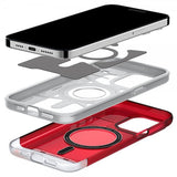 Spigen iPhone 15 Pro Skal Classic C1 MagFit Ruby