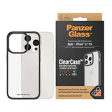 PanzerGlass iPhone 15 Pro Skal ClearCase D3O Svart