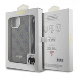 Guess iPhone 15 Pro Skal Crossbody Cord Brun