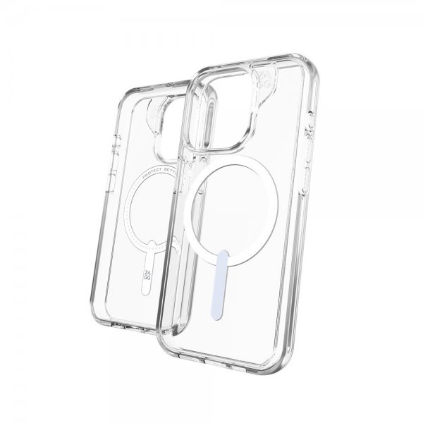 ZAGG iPhone 15 Pro Skal Crystal Palace Snap Transparent