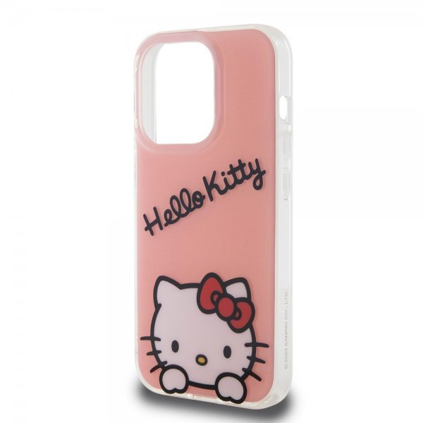 Hello Kitty iPhone 15 Pro Skal Daydreaming Crossbody Rosa