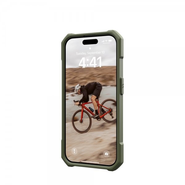 Urban Armor Gear (UAG) iPhone 15 Pro Skal Essential Armor MagSafe Olive Drab