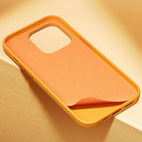 Baseus iPhone 15 Pro Skal Fauxther Series Svart