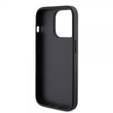Guess iPhone 15 Pro Skal Fixed Glitter Svart