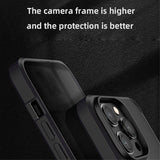 X-Level iPhone 15 Pro Skal Frostad Transparent Svart