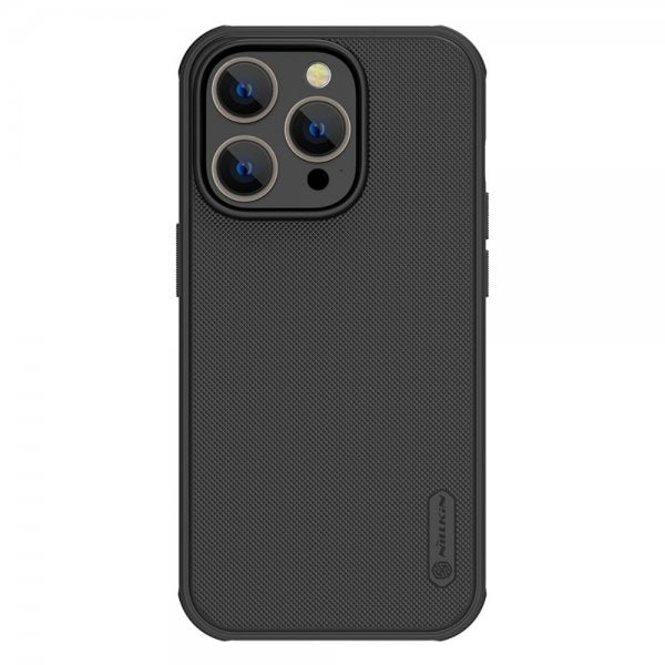 Nillkin iPhone 15 Pro Skal Frosted Shield Pro MagSafe Svart