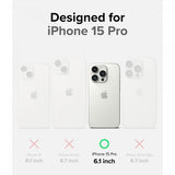 Ringke iPhone 15 Pro Skal Fusion Bold Grå
