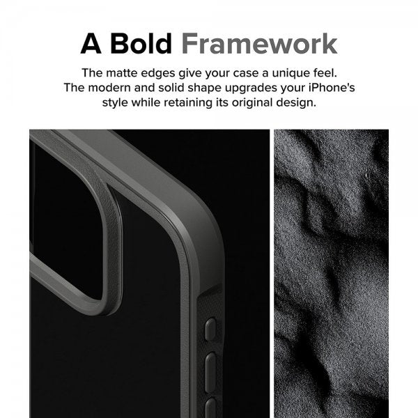 Ringke iPhone 15 Pro Skal Fusion Bold Grå