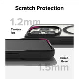 Ringke iPhone 15 Pro Skal Fusion Bold Magnetic Matte Black
