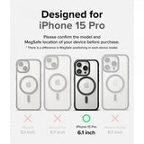 Ringke iPhone 15 Pro Skal Fusion Bold Magnetic Matte Black