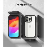 Ringke iPhone 15 Pro Skal Fusion Bold Matte Black