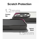 Ringke iPhone 15 Pro Skal Fusion Bold Matte Gray