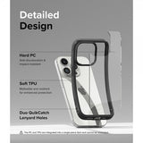 Ringke iPhone 15 Pro Skal Fusion Bold Svart