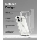 Ringke iPhone 15 Pro Skal Fusion Clear