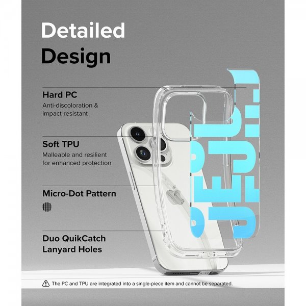 Ringke iPhone 15 Pro Skal Fusion Design Jeju