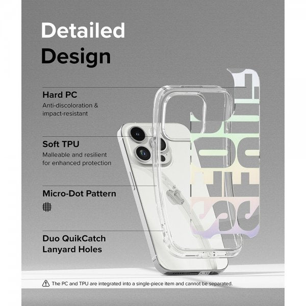 Ringke iPhone 15 Pro Skal Fusion Design Seoul