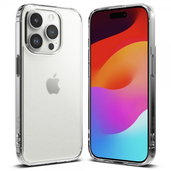 Ringke iPhone 15 Pro Skal Fusion Matte Clear