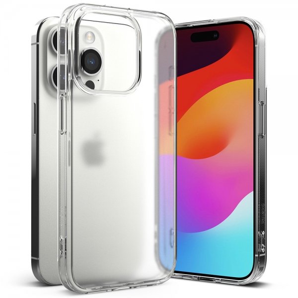 Ringke iPhone 15 Pro Skal Fusion Matte Clear