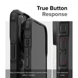 Ringke iPhone 15 Pro Skal Fusion X Design Camo Black