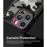 Ringke iPhone 15 Pro Skal Fusion X Design Camo Black