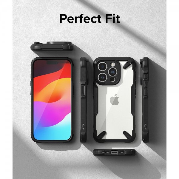 Ringke iPhone 15 Pro Skal Fusion X Svart