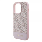 Guess iPhone 15 Pro Skal G Cube MagSafe Rosa