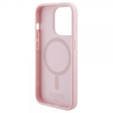 Guess iPhone 15 Pro Skal G Cube MagSafe Rosa