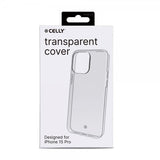 Celly iPhone 15 Pro Skal GELSKIN Transparent