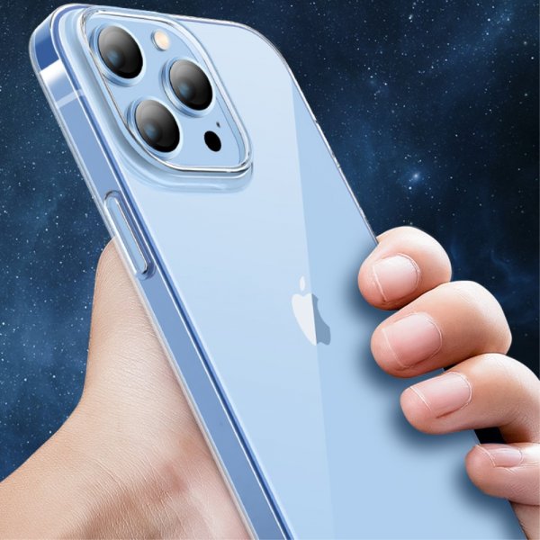 X-Level iPhone 15 Pro Skal Genomskinlig Transparent