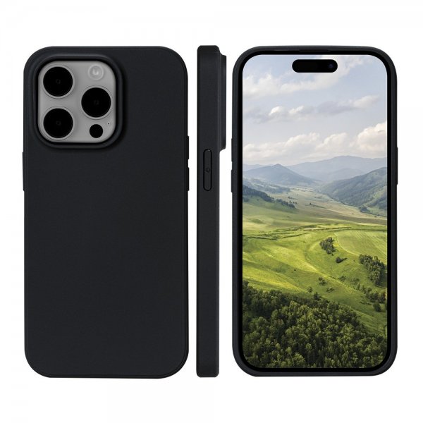 dbramante1928 iPhone 15 Pro Skal Greenland Night Black