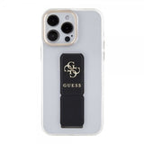 Guess iPhone 15 Pro Skal Grip Stand Clear Transparent