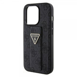 Guess iPhone 15 Pro Skal Grip Stand Function Svart