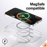 PanzerGlass iPhone 15 Pro Skal HardCase MagSafe D3O Transparent