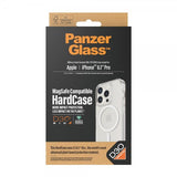 PanzerGlass iPhone 15 Pro Skal HardCase MagSafe D3O Transparent