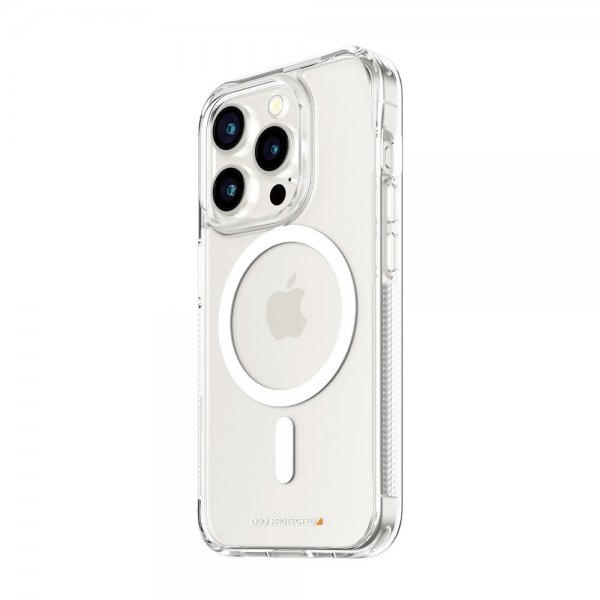PanzerGlass iPhone 15 Pro Skal HardCase MagSafe D3O Transparent