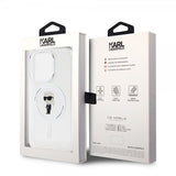 Karl Lagerfeld iPhone 15 Pro Skal Ikonik MagSafe Transparent
