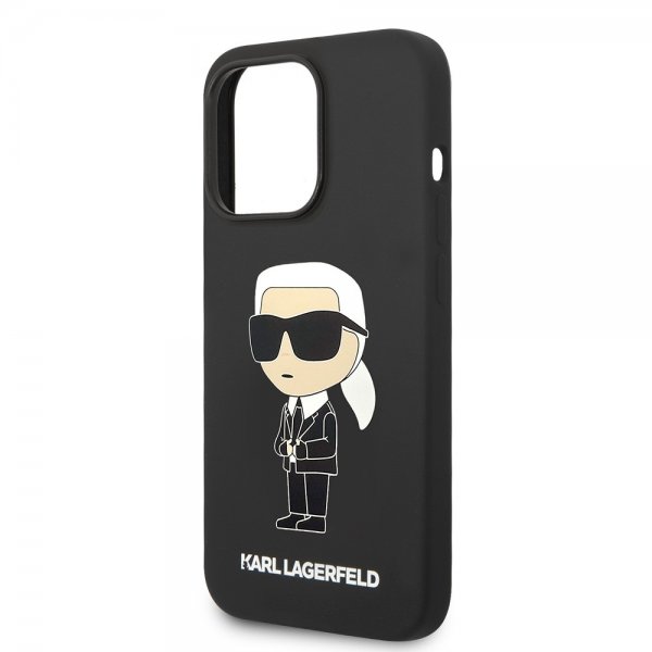 Karl Lagerfeld iPhone 15 Pro Skal Ikonik NFT Svart