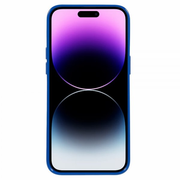 Mercury iPhone 15 Pro Skal Jelly Glitter Blå