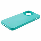 Mercury iPhone 15 Pro Skal Jelly Glitter Cyan