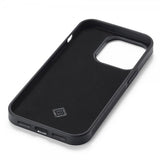 Lc.Imeeke iPhone 15 Pro Skal Kolfibertextur Röd Stripe Svart