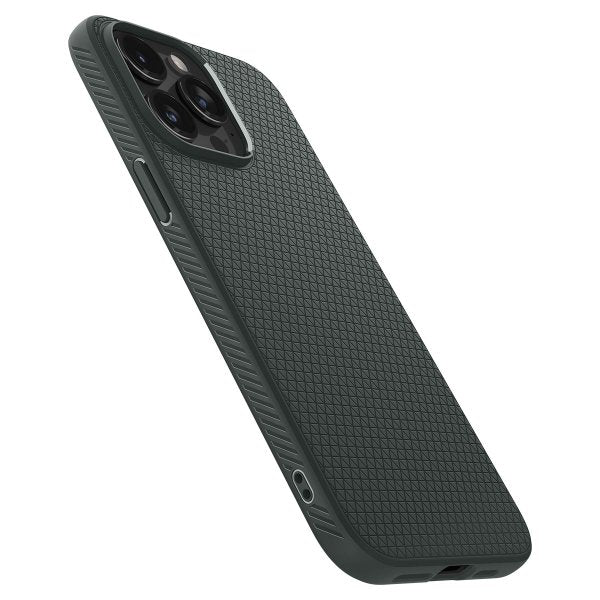Spigen iPhone 15 Pro Skal Liquid Air Abyss Green