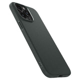 Spigen iPhone 15 Pro Skal Liquid Air Abyss Green